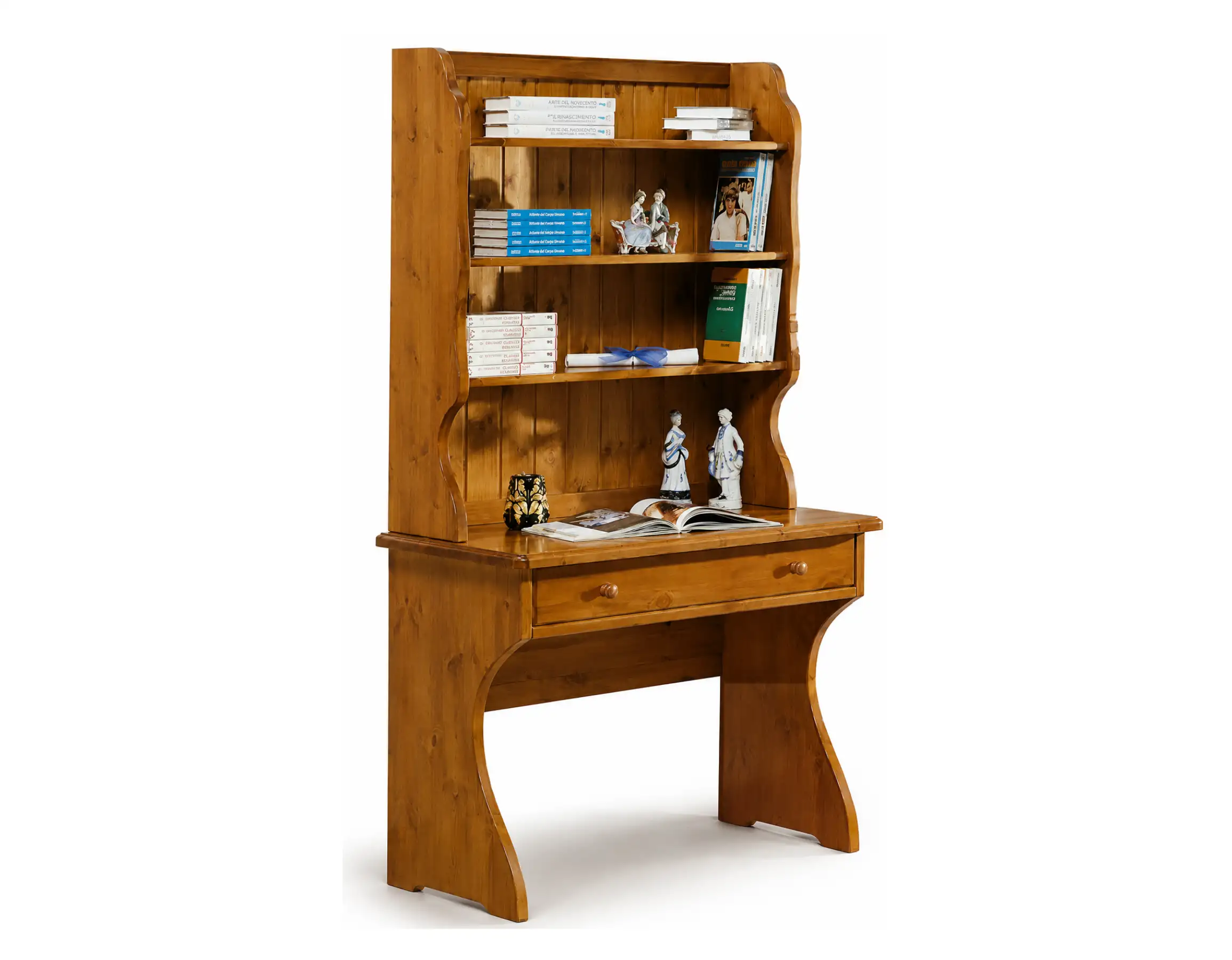 Scrittoio con libreria 